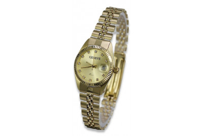 Montre ★ dame en or zlotychlopak.pl ★ Pureté d’or 585 333 Prix bas!