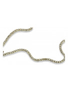 Yellow rose gold chain ★ russiangold.com ★ Gold 585 333 Low price