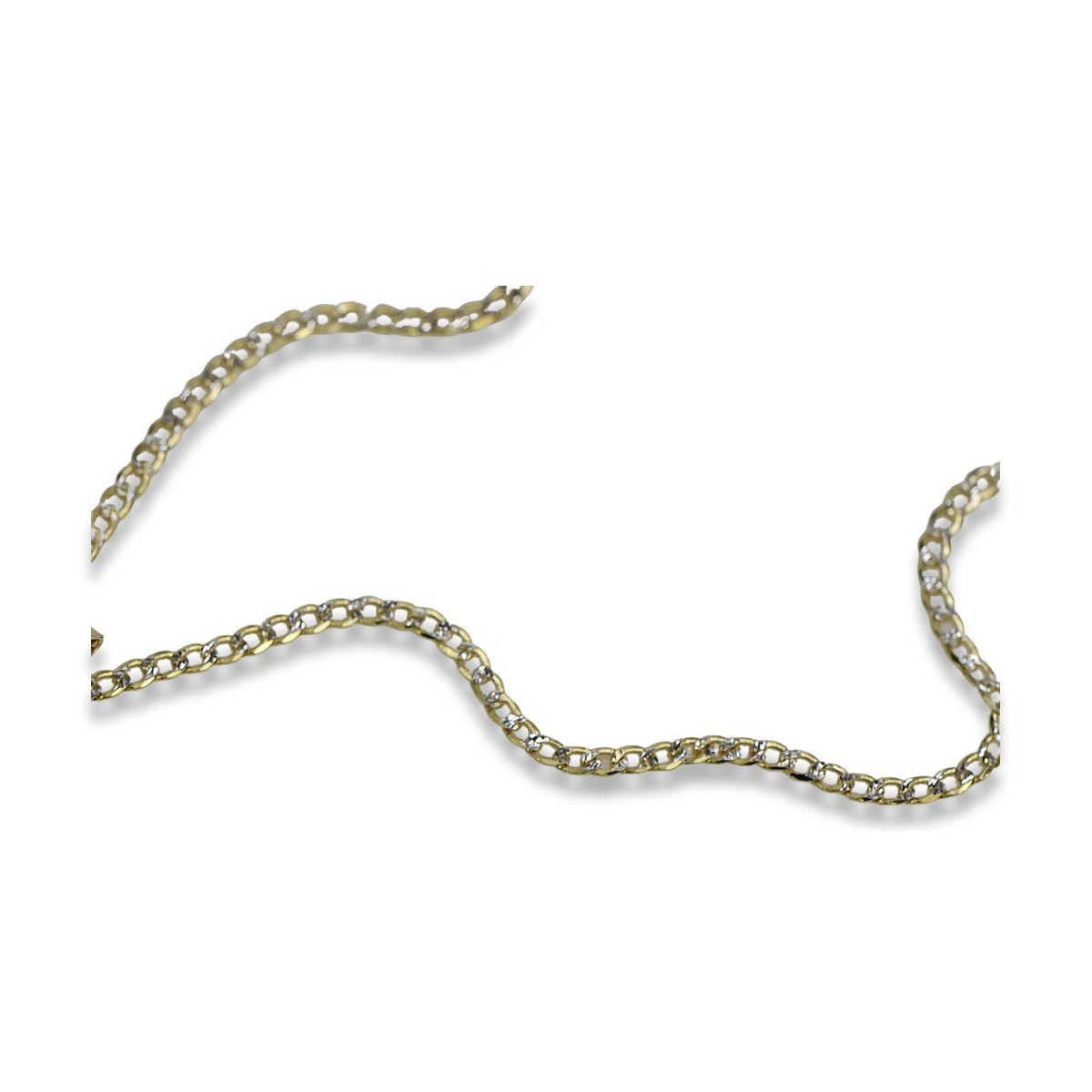 Yellow rose gold chain ★ russiangold.com ★ Gold 585 333 Low price