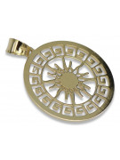 Gold pendant ★ zlotychlopak.pl ★ Gold sample 585 333 low price