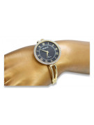 14k żółte złoto Lady Watch Geneve lw053y