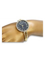 Italian 14K Yellow Gold Lady Watch Geneve lw053y