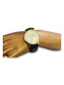 Gold men's watch Geneve ★ zlotychlopak.pl ★ Gold purity 585 333 Low Price!