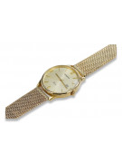 Gold men's watch Geneve ★ zlotychlopak.pl ★ Gold purity 585 333 Low Price!