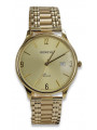 Reloj de oro para hombre Geneve ★ zlotychlopak.pl ★ Pureza de oro 585 333 Precio bajo!