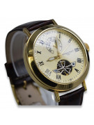 Italian 14K Yellow Gold Men's Watch mw065y