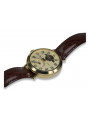 Reloj de hombre en oro amarillo de 14 quilates mw065y