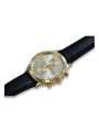 Reloj de oro para hombre Geneve ★ zlotychlopak.pl ★ Pureza de oro 585 333 Precio bajo!