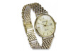 Reloj de Hombre en Oro 14k 585 Amarillo Italiano Geneve mw006y&mbw005y