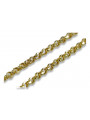 Yellow rose gold chain ★ russiangold.com ★ Gold 585 333 Low price