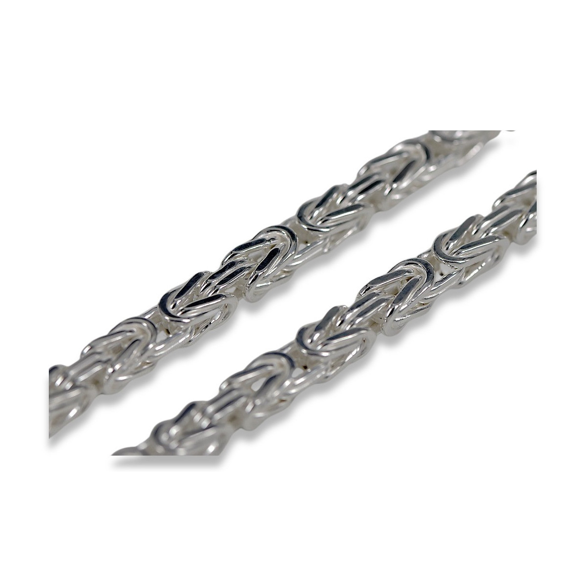 Bracelet Byzantin en argent sterling 925 avec différentes pierres précieuses cb014s