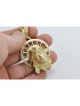 14k 585 Gold Jesus Anhänger & Ankerkette - Exquisiter Schmuck pj008yL&cc003y