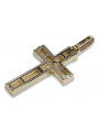 Cruz ★ Católica de Oro russiangold.com ★ Oro 585 333 Precio bajo