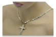 "Golden Italian Elegance 14k Gold Cross Necklace" ctc016yM&cc031y