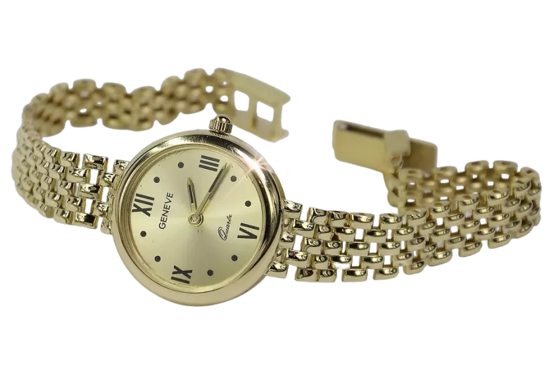 Gold ladies watch ★ zlotychlopak.pl ★ Gold purity 585 333 Low price!