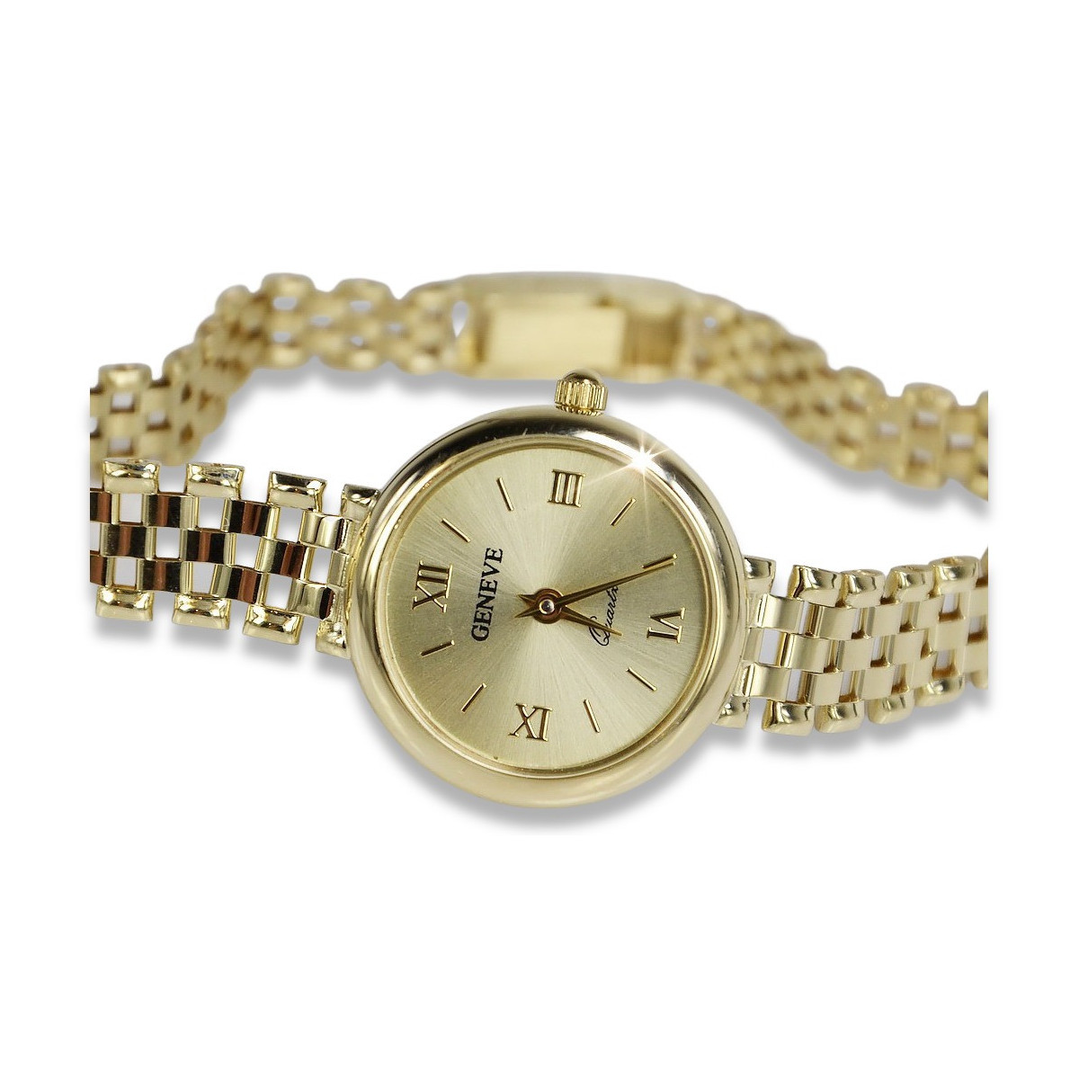 Gold ladies watch ★ zlotychlopak.pl ★ Gold purity 585 333 Low price!