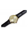 Reloj de oro para hombre Geneve ★ zlotychlopak.pl ★ Pureza de oro 585 333 Precio bajo!