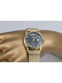 Gold men's watch Geneve ★ zlotychlopak.pl ★ Gold purity 585 333 Low Price!