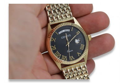 Montre homme en or Genève ★ zlotychlopak.pl ★ Pureté de l’or 585 333 Prix bas!