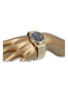 Reloj de oro para hombre Geneve ★ zlotychlopak.pl ★ Pureza de oro 585 333 Precio bajo!