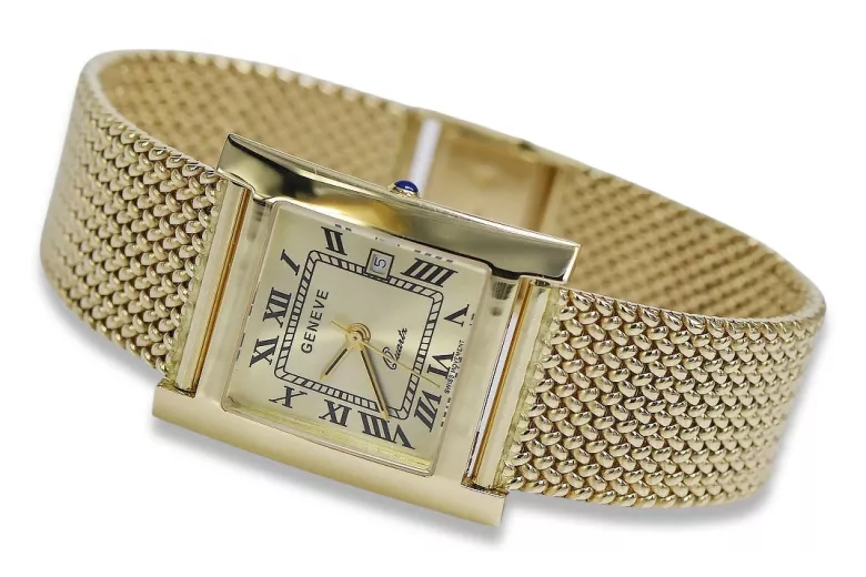 Montre homme en or Genève ★ zlotychlopak.pl ★ Pureté de l’or 585 333 Prix bas!