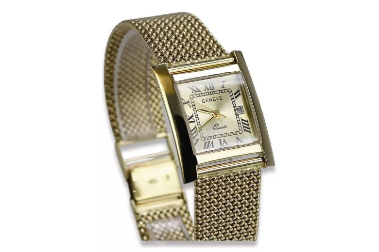 Montre homme en or Genève ★ zlotychlopak.pl ★ Pureté de l’or 585 333 Prix bas!