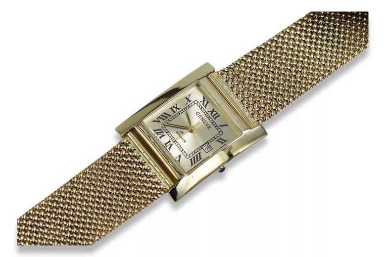 Montre homme en or Genève ★ zlotychlopak.pl ★ Pureté de l’or 585 333 Prix bas!