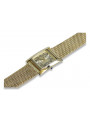 Gold men's watch Geneve ★ zlotychlopak.pl ★ Gold purity 585 333 Low Price!