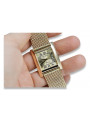 Goldene Herrenuhr Geneve ★ zlotychlopak.pl ★ Gold Reinheit 585 333 Niedriger Preis!