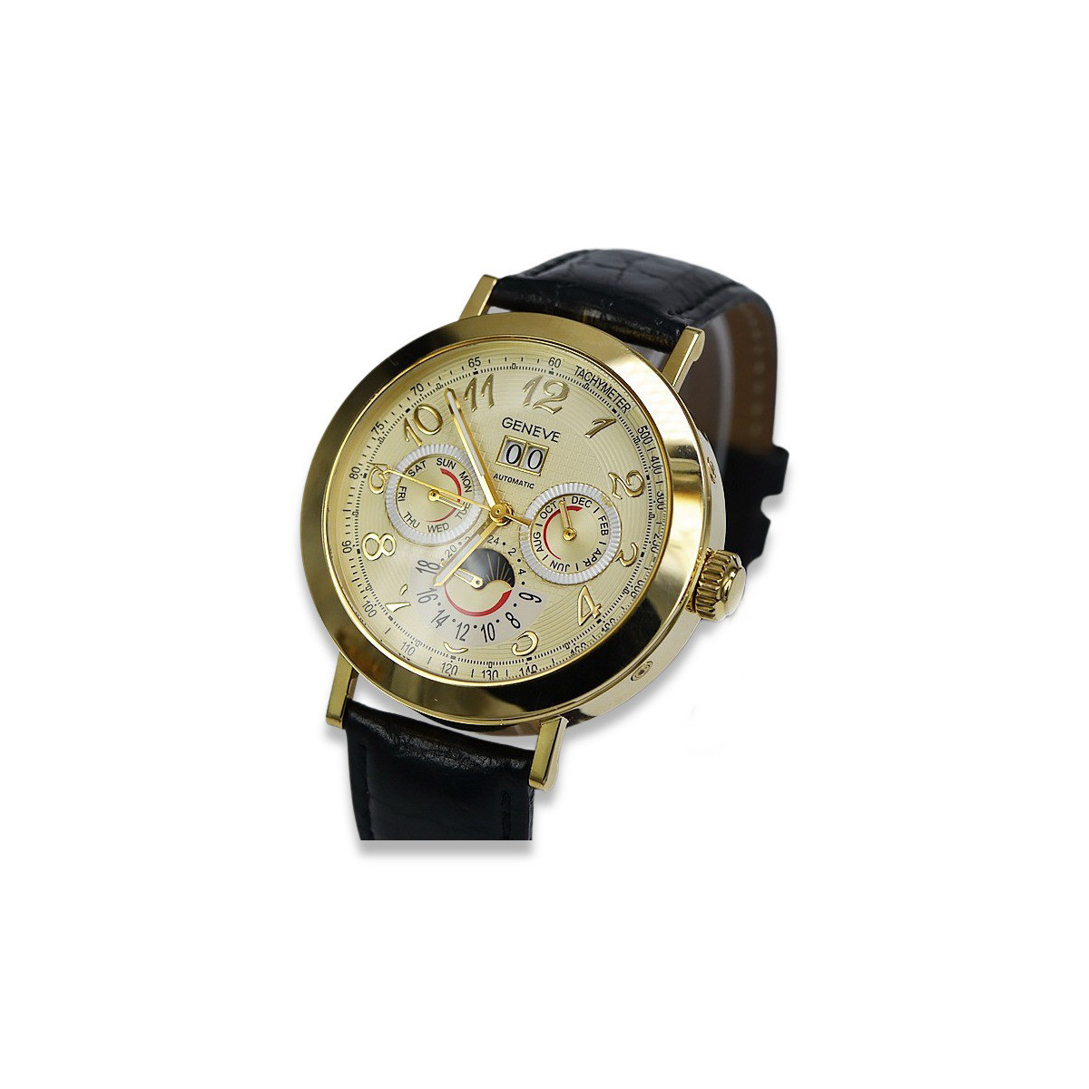 Montre Homme en Or Jaune 14 carats mw064y