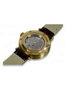 Reloj de hombre de oro amarillo de 14 quilates mw064y