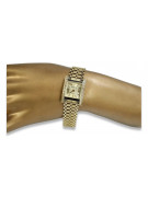 Goldene 14k Damen Armbanduhr Genf lw035y&lbw002y