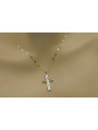 Golden Catholic Cross ★ russiangold.com ★ Gold 585 333 Low price