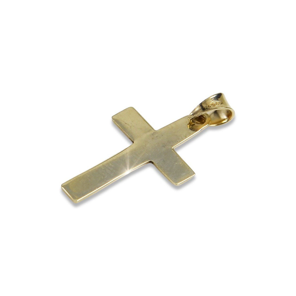 Golden Catholic Cross ★ russiangold.com ★ Gold 585 333 Low price