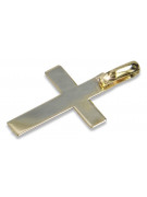 Golden Catholic Cross ★ russiangold.com ★ Gold 585 333 Low price