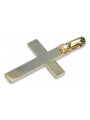 Cruz ★ Católica de Oro russiangold.com ★ Oro 585 333 Precio bajo