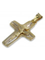 Cruz ★ Católica de Oro russiangold.com ★ Oro 585 333 Precio bajo