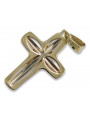 Golden Catholic Cross ★ russiangold.com ★ Gold 585 333 Low price