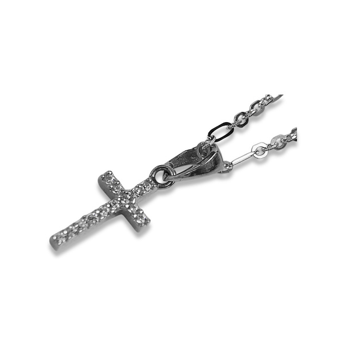 Golden Catholic Cross ★ russiangold.com ★ Gold 585 333 Low price