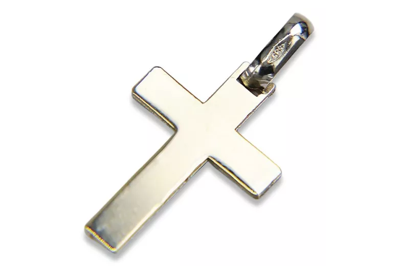 Golden Catholic Cross ★ russiangold.com ★ Gold 585 333 Low price