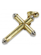 Golden Catholic Cross ★ russiangold.com ★ Gold 585 333 Low price