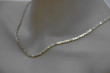 Elegant Italian White Gold Byzantine Chain - 14K White Gold cc052w