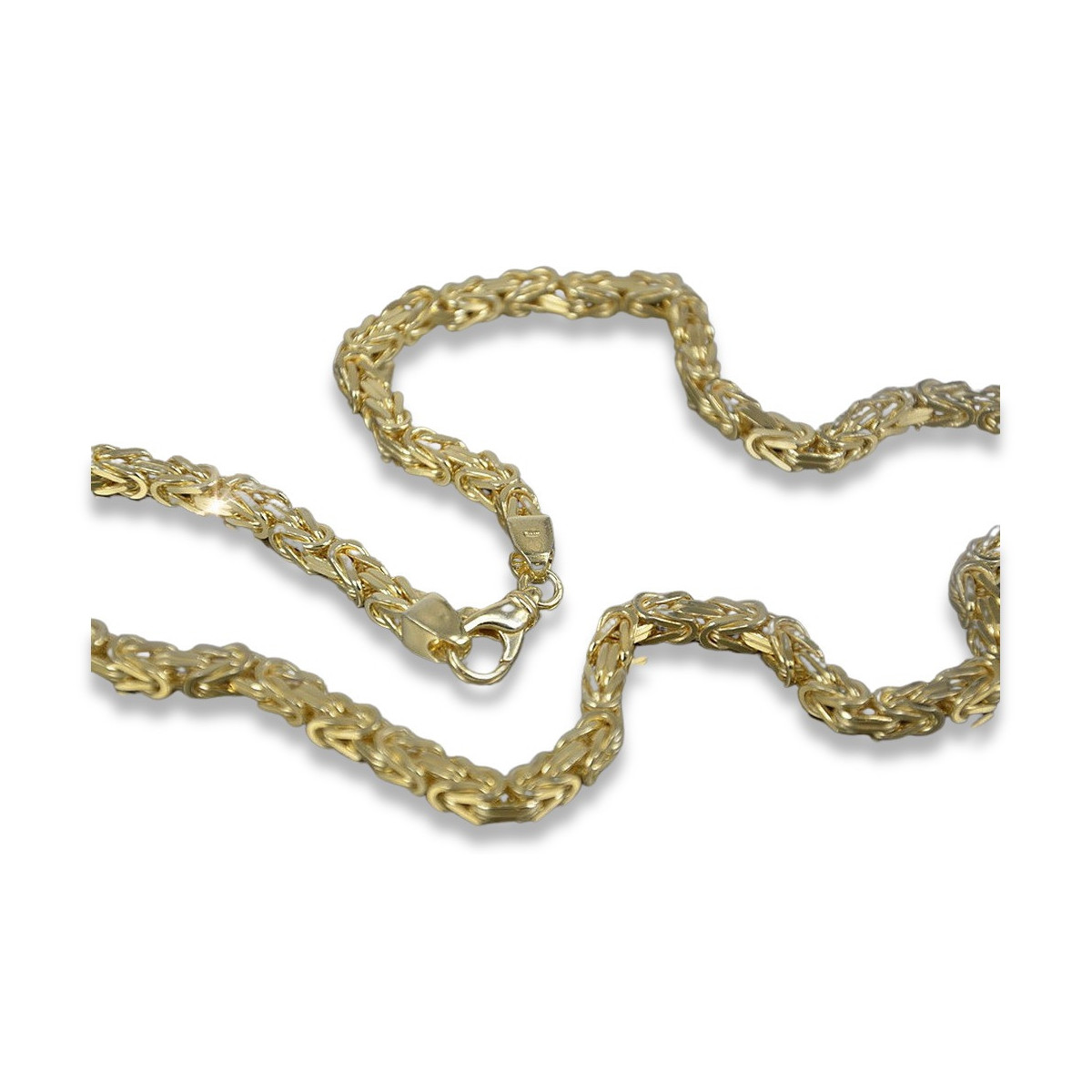 Yellow rose gold chain ★ russiangold.com ★ Gold 585 333 Low price