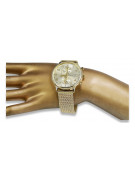 Reloj de Hombre en Oro Amarillo 14k 585 Geneve mw005y&mbw014y