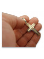 Croix ★ catholique d’or russiangold.com ★ or 585 333 Prix bas