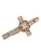 Golden Catholic Cross ★ russiangold.com ★ Gold 585 333 Low price