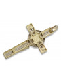 Cruz ★ Católica de Oro russiangold.com ★ Oro 585 333 Precio bajo