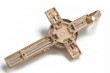 "Classic 14K Rose Gold Catholic Cross Pendant" ctc089r ctc089r