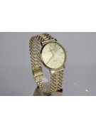 Gold men's watch Geneve ★ zlotychlopak.pl ★ Gold purity 585 333 Low Price!