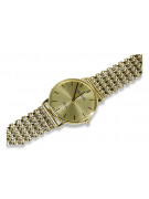 Reloj de oro para hombre Geneve ★ zlotychlopak.pl ★ Pureza de oro 585 333 Precio bajo!